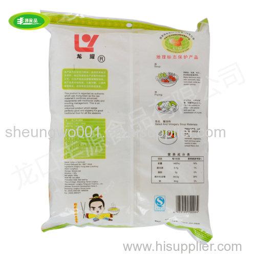 Memorable mung bean vermicelli