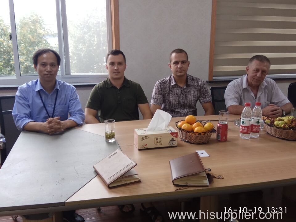 Customer from Belarus Visit Our Factory