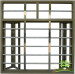 Security Fence Window Protective Window and Metal Picket Fencing