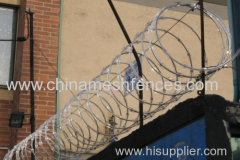 BTO-22 Hot-Dipped Galvanized razor Barbed Wire For Fence