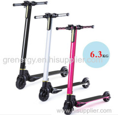 2 wheel carbon fibre electronic scooter