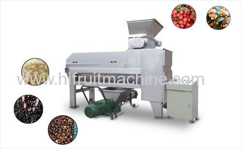 Lychee litchi lichee Longan Peeling Pitting Crushing Machine