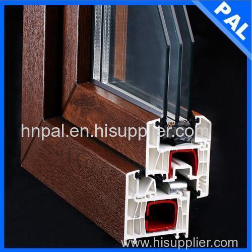 CE standard sound proof and energy saving upvc window with sashes