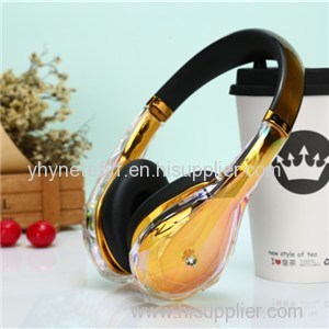 New Monster Diamond Tears Diamondz Gold Limited Edition On Ear Headphone