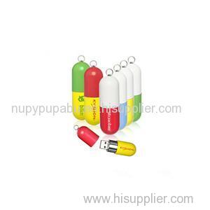 Mv-s035 2016 Promotion Gift Pill Shape Usb Flash Drive