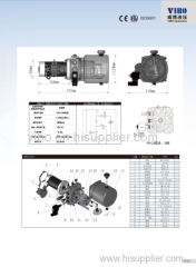 Hydraulic power unit for mobile Table lift