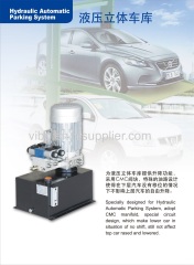 Hydraulic power unit for the Hydraulic Automatic Parking system