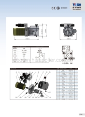 Hydraulic power unit for Sanitation Truck Covering