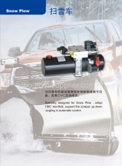 Hydraulic power unit for the Snow plow