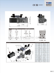 Hydraulic power unit for the Snow plow