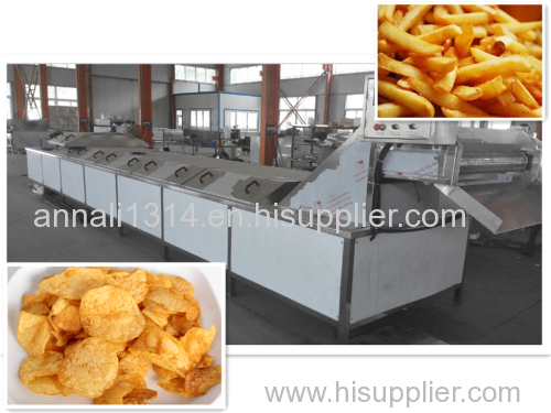 automatic potato chips productionm line