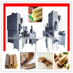 Egg Roll Wafer Stick Making Machine