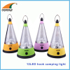 12LED camping lantern hook hanging lamp 15 000MCD high power tent lantern portable lamp 3AA battery CE RoHS approval