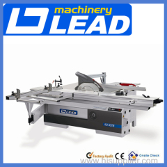 Precision sliding table panel saw woodworking saw