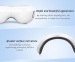 New type wireless foldable music eye massager