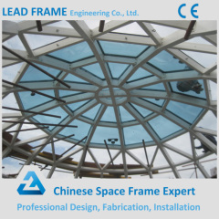 Good Quality SteelFrame Structure Glass Dome Cover