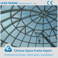 Good Quality SteelFrame Structure Glass Dome Cover