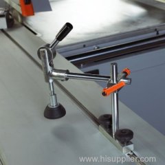 Precision sliding table saw / woodworking panel saw