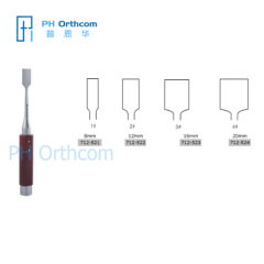 Cranio-Maxillofacial Dental Orthopaedical Instrument Blade Osteotomes 8/12/16/20mm