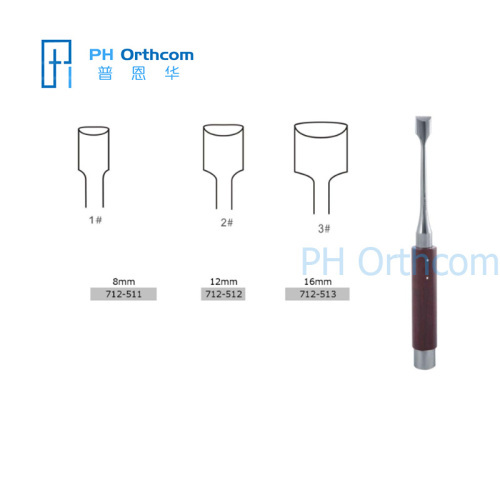 Instrument for the Cranio-Maxillofacial Surgery Orthopaedic Instrument Blade Osteotomes