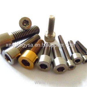 Titanium Button Head Bolts