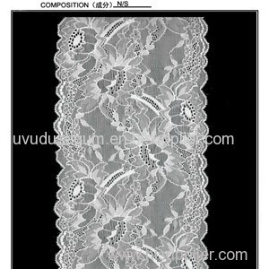 15.5 cm Lotus design Galloon Lace trim (J0063)