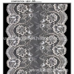 16.8 Cm Scalloped Floral Galloon Lace thick lace ribbon (J0073)