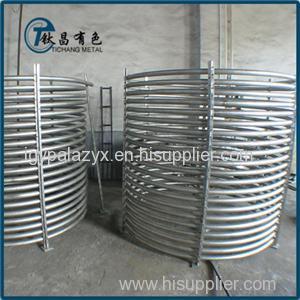 Titanium Heating Coil Pipe