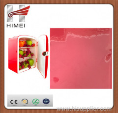High gloss laminated steel sheets for refrigerators