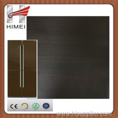 Wood grain VCM steel sheets for refrigerators