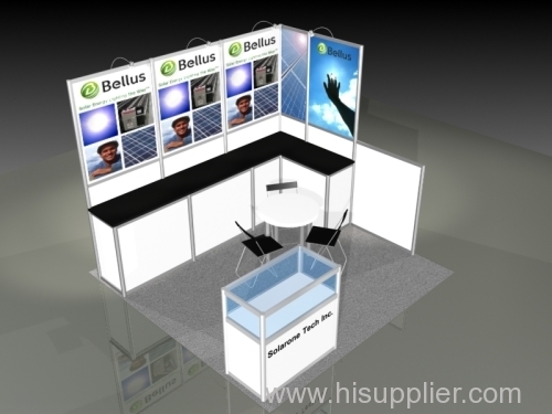 10x10ft booth design and building
