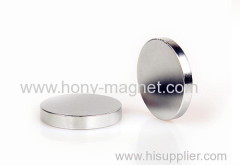 3x1mm Silver N35 Strong Round Disc Magnets Sintered Rare Earth Neodymium Magnets Factory