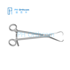 Reduction Forceps with point for Large Fragment Fractures Lower Extremities Locking Bone Plates Instruments