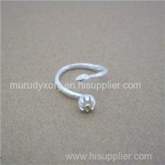 Small White Flower Finger Rings SSR0036