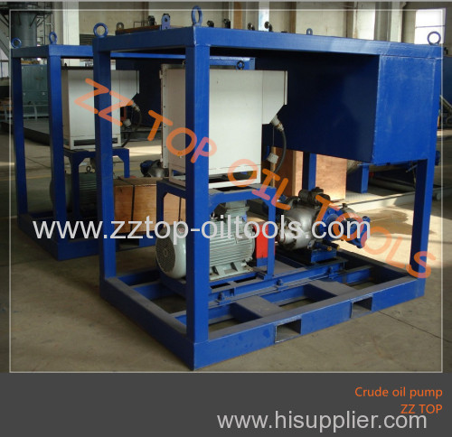 Oilfield testing equipment Crude oil transfter pump