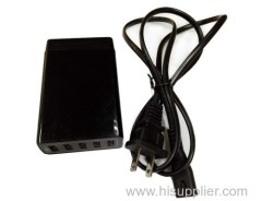 40w DC output 5v 8a usb 5 port power adapter