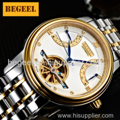 Begeel Flywheel Automatic Diamond watch