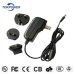 Interchangeable plug power adapter