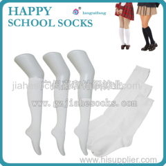 Cotton Student Stockings Custom Knee High School Socks