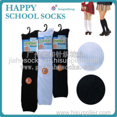 Cotton Student Stockings Custom Knee High School Socks