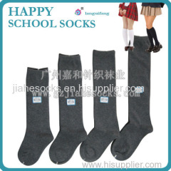 Cotton Student Stockings Custom Knee High School Socks