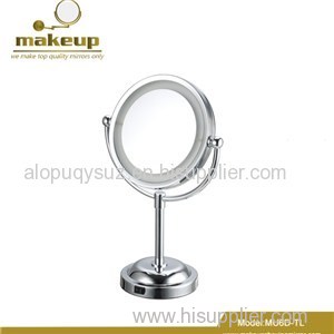 MU6D-TL(L) Round Glass Makeup Mirror