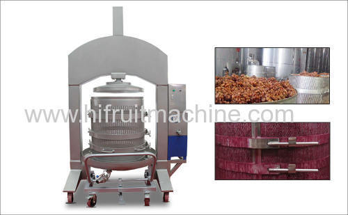Stainless Steel Industrial Hydraulic Wine Press For Grape Wine & Fruit Wine