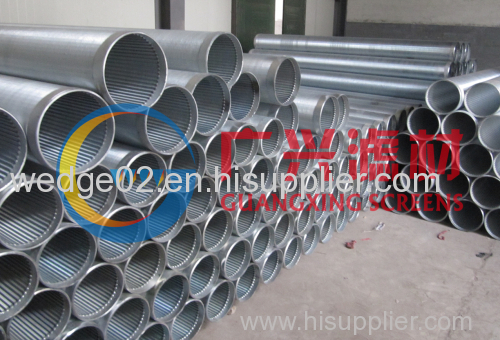 stainless steel 304 wedge wire water well screen tube