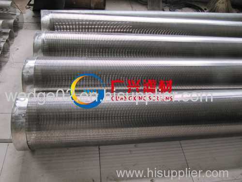 Stainless steel Johnson well screen tube