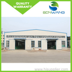 Steel warehouse For Sale with EPS sandwich panel roofing