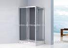 En12150 Square Shower Cabin Bathroom Shower Glass Enclosures With Massage Jets