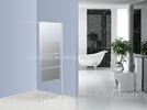 Bathroom Tempered Glass Walk In Shower Cubicles 1200MM WITH Fixable Bar