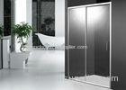 2 Panel 1200mm Sliding Shower Door 1900mm Height with Aluminum Alloy Frame