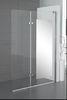 Flexible Polished Profile Frameless Hinged Shower Door Rectangle Chrome Holder